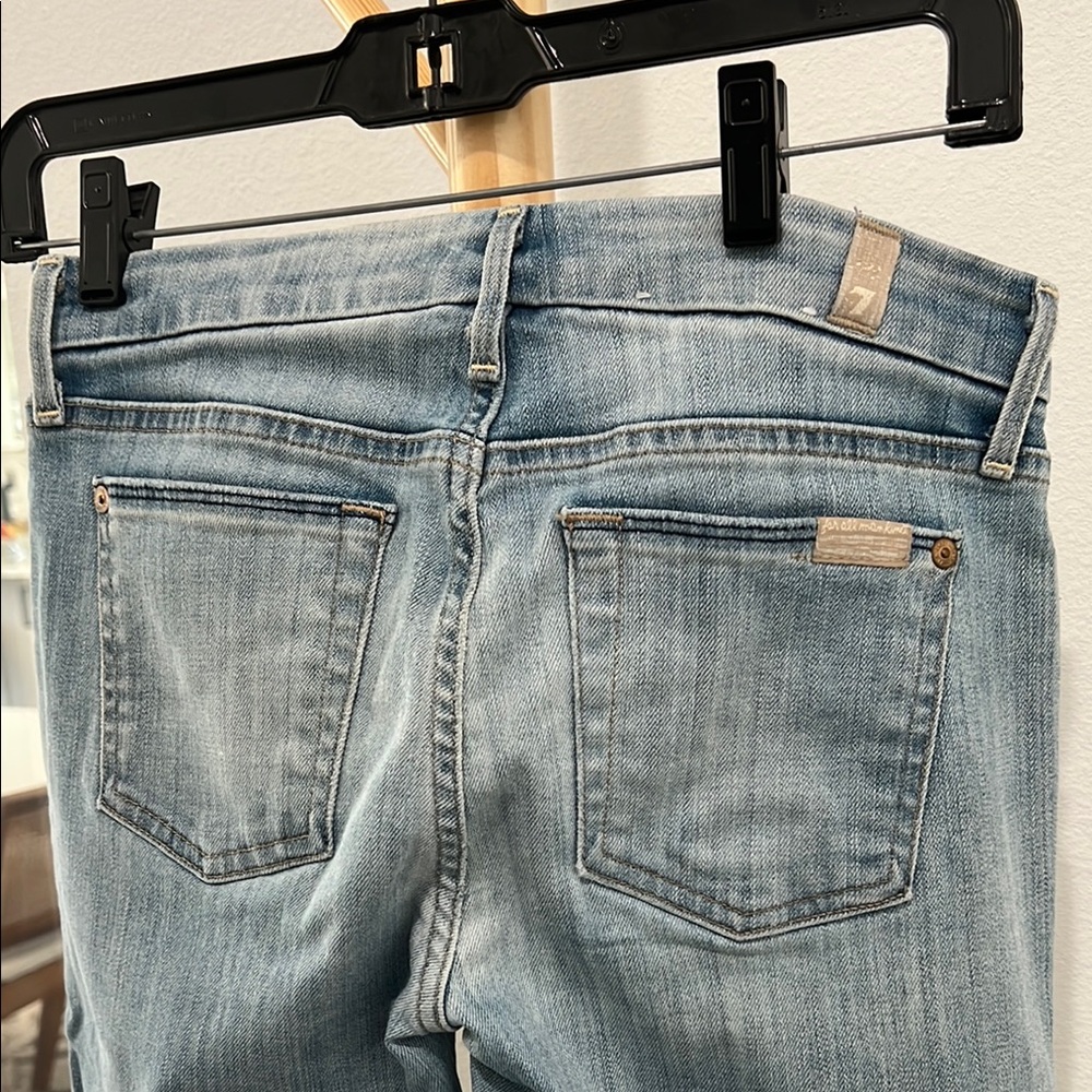 7 For All Mankind Light Blue Jeans